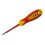 Faithfull Faithfull FAISDVDE25 VDE Screwdriver Soft-Grip Parallel Slotted Tip 2.5 x 75mm 1