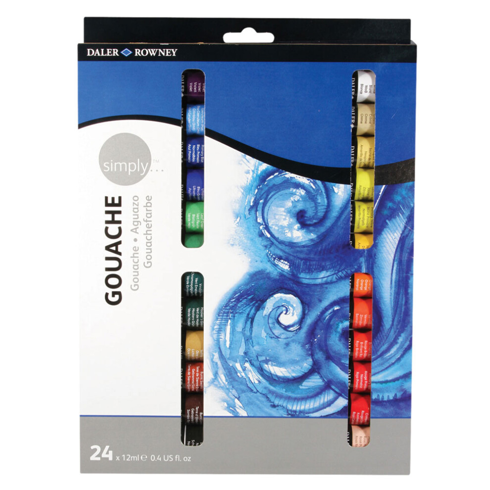 Daler-Rowney Daler Rowney Simply Gouache 24 X 12Ml Set