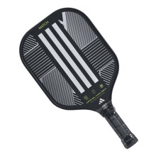 Raquete de pickleball - adidas - Match 2024 - Preto - Forma redonda - 8.125x15.5 polegadas - Espessura 14 mm