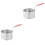 2Pièces Brûleur Charbon Pour Barbecue Camping Usage 6