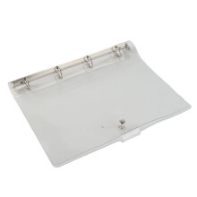 Eco-Friendly PVC Transparent Binder Cover for School Office A4 Wear-Resistant
