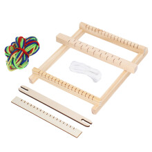 Perfect Gift Kids Wooden Weaving Kit for Creativity and Coordination