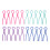 Small Bobbin Thread Clips 20pcs Plastic Fits Most Spools Random Colors 2
