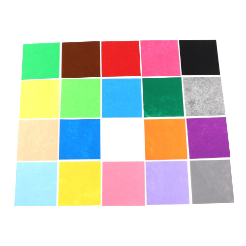 Ευέλικτες κατασκευές με χοντρό φύλο χειροτεχνίας, ποικιλία χρωματιστών 1
