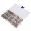 460Pcs Safety Pins 7 Sizes Iron Reusable Multi-purpose Sewing Handwork Assorted 12