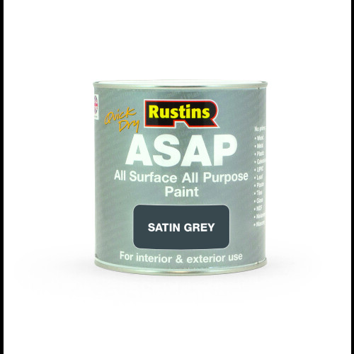 Rustins Rustins ASAPAG1000 ASAP Paint Grey 1 Litre