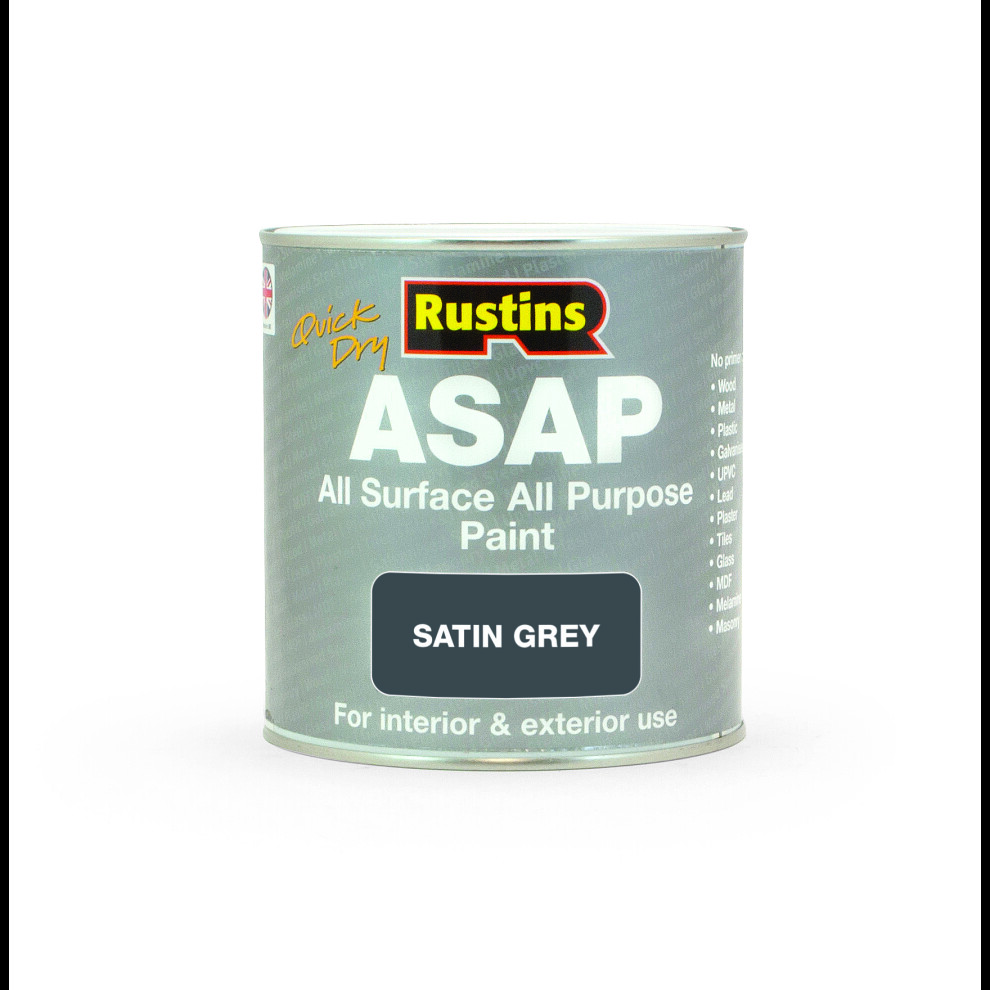 Rustins Asapag1000 Asap Paint 1 Litre Grey