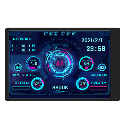 Versatile 3.5'' USB IPS Screen Simplified CPU/GPU Monitoring Solution 2