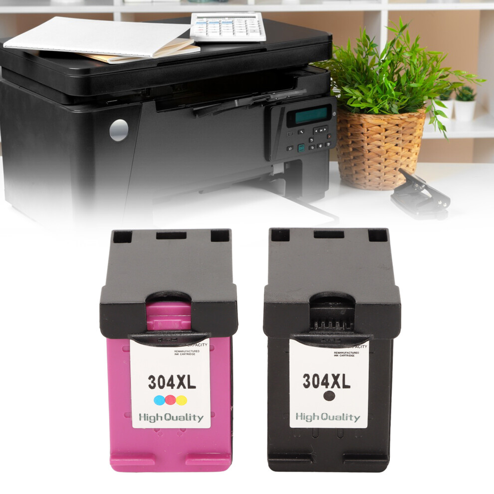 304Xl Color Ink Cartridge For Hp Envy 5052 5055 5010 Printers Black 5051372770188