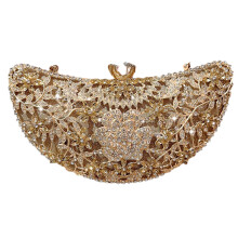 Abend-Clutch für Damen, Handtasche mit Kette, für Mädchen,-Gelb