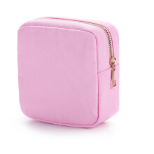 Stilvolle Make-up-Tasche, kleine und robuste-hellrosa