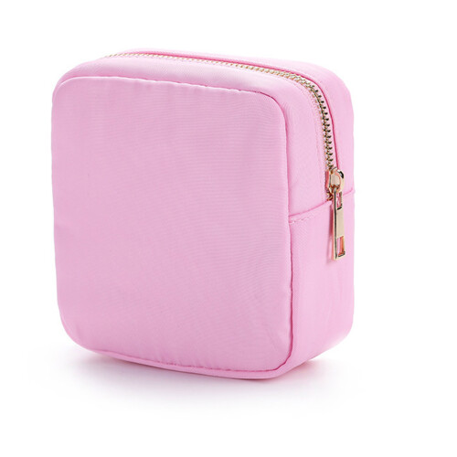 Stilvolle Make-up-Tasche, kleine und robuste-hellrosa