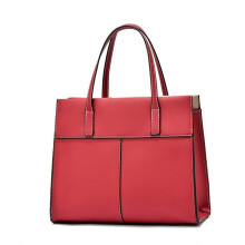 Damen-Umhängetasche, Farbblock-Umhängetasche, Handtasche,-Rot