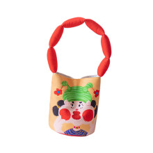 Mini-Beuteltasche mit lustigem Aufdruck, Damenhandtasche,-Rot