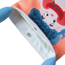 Tragbare Damen-Eimertasche mit einzigartigem Design und-Blau