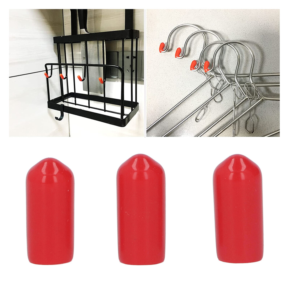 100Pcs Pvc Round Pipe End Caps 9Mm Screw Protector For Cylinder Valve Flange 8101372771399