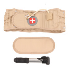 Cinto de tração lombar para terapia de descompressão física, dispositivo inflável para alívio da dor nas costas, suporte lombar confortável