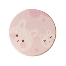 Eco-Friendly Diatomite Coaster, Moisture-Absorbing And Odor Absorption Quick Dry Stone Mats For Drinks Cups Bottles Tabletop Protection, Cute Pig