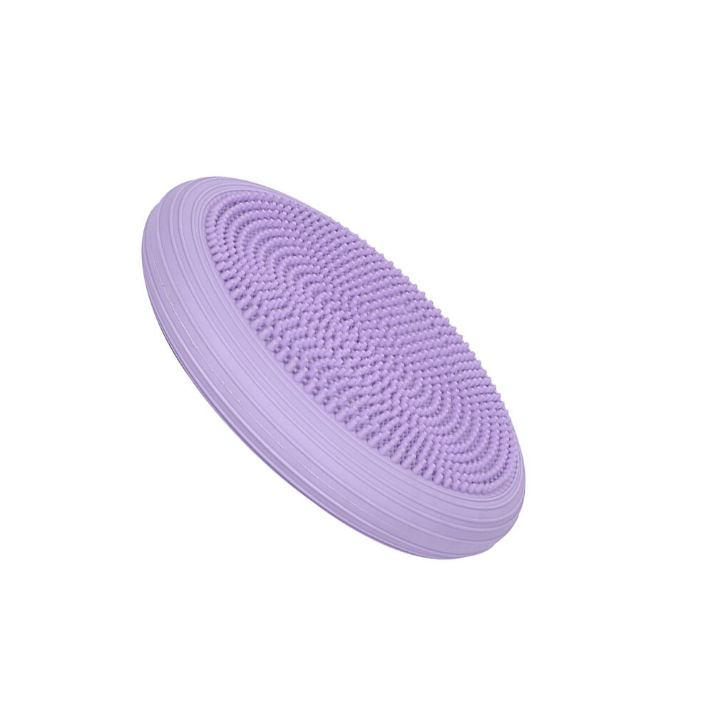 Purple Inflatable Yoga Balance Disc 33X5cm For Kids & Adults Flexible Core Workout