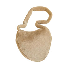 Stilvolle Damen-Umhängetasche, niedliche herzförmige-Khaki