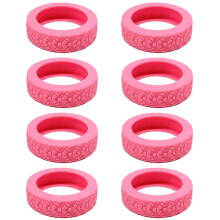 Housses de valise de voyage polyvalentes, 8 pièces, pour-Rose