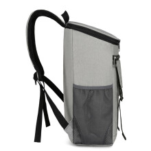 Sac à dos résistant aux éclaboussures, sac de congélation-Gris