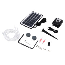Environmentally Friendly Solar Powered Air Pump Kit Energy Saving Aquaculture Oxygen Level Fish Pond Hydroponics Air Pump Kit Water Circulation