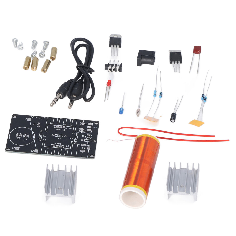 Mini Music Coil Module Set - 15W 15Â24V Pcb Plasma Speaker Kit Black 8211372777755