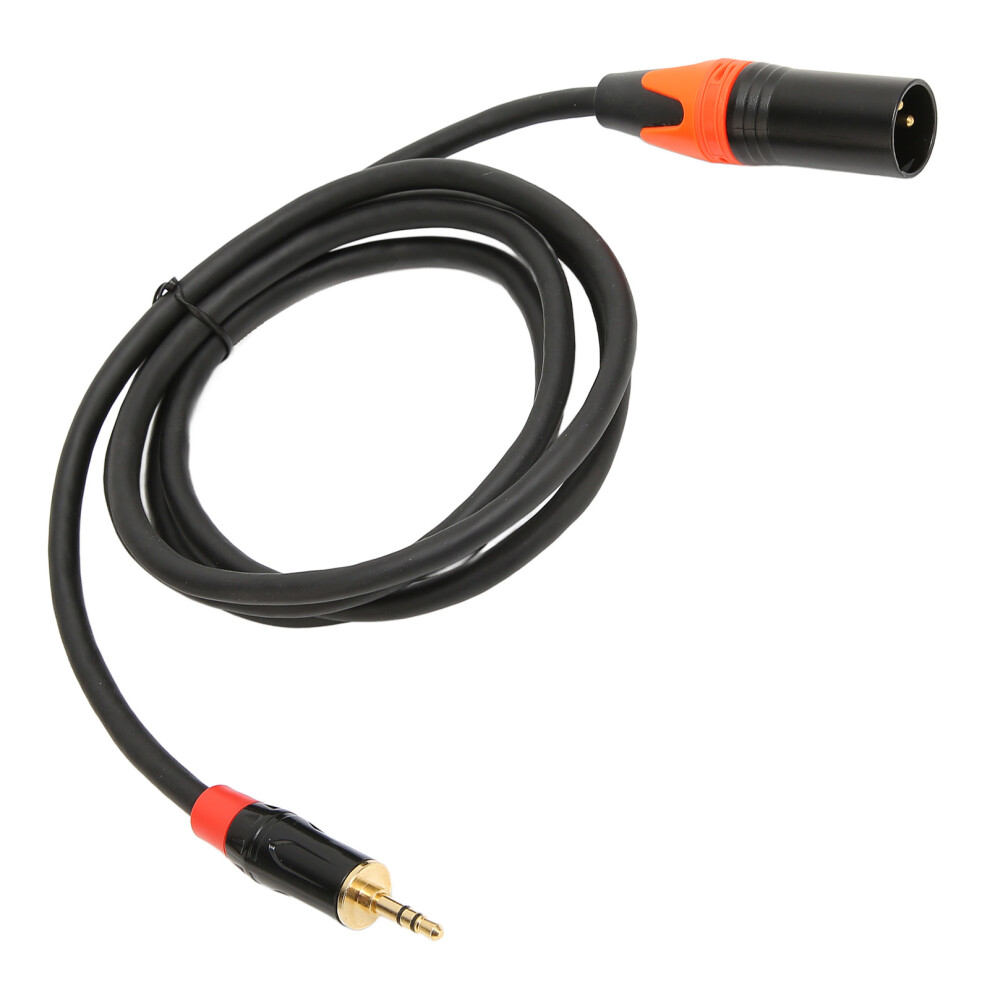 Xlr Male Audio Cable 3.5Mm To Xlr Adapter For Cell Phones Laptop Mixer 4.9Ft 4901372778428
