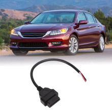 3Pcs 30cm OBD2 16Pin Male to Bare Wire Diagnostic Adapter for Vehicles