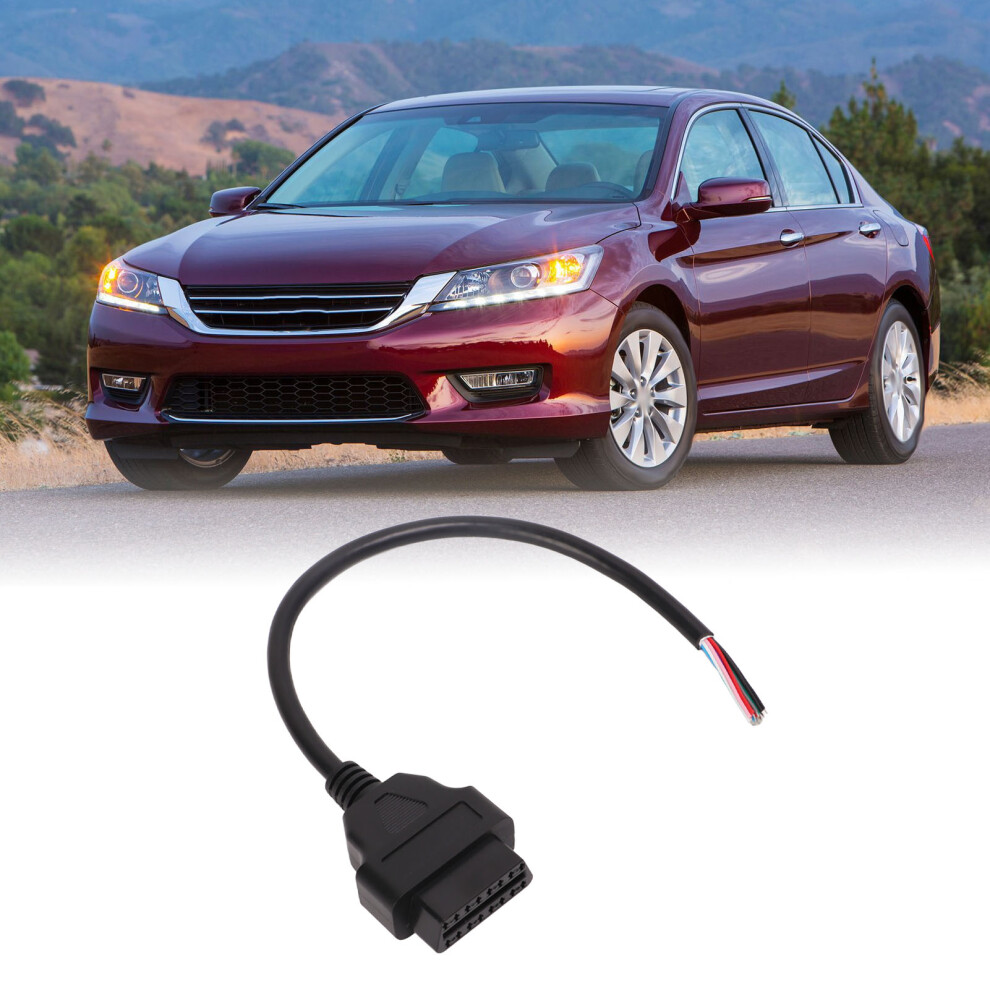3Pcs 30Cm Obd2 16Pin Male To Bare Wire Diagnostic Adapter For Vehicles 9421372779478