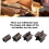 Handicrafts 4 Set Pentagram Leather Cutting Mold - Includes Storage 10