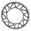 2Pcs Professional Black Bike Single Chain Ring 130Mm Bcd Accessories 8