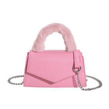 Sac à bandoulière à motif de pierre tendance, compact et-Rose