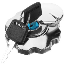 3Stk Robuster Aluminium Kraftstoffdeckel Mit Schloss Für Autos