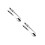 2Sets Keramikgriff Löffel Und Essstäbchen Set Besteck 8