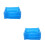2Pièces Bain De Pieds PVC Gonflable Poignées Portables 2