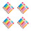 28Pièces Accessoires Décoratifs Crayons Gonflables PVC Assortis École 7