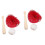2Ensembles Miniature Baseball En ABS Rouge Kit Décor Pour Mini 6