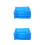 2Pièces Bain De Pieds PVC Gonflable Poignées Portables 7