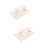 2Pièces Coussin Repose-Main Confort PU Pour Ongles 5
