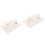 2Pièces Coussin Repose-Main Confort PU Pour Ongles 4
