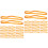 2Ensembles Bandes Élastiques Orange Résistantes Pour Usage 4