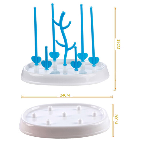 2Pièces Rack Séchage Bébé En Nettoyage Rapide 1