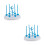2Pièces Rack Séchage Bébé En Nettoyage Rapide 8