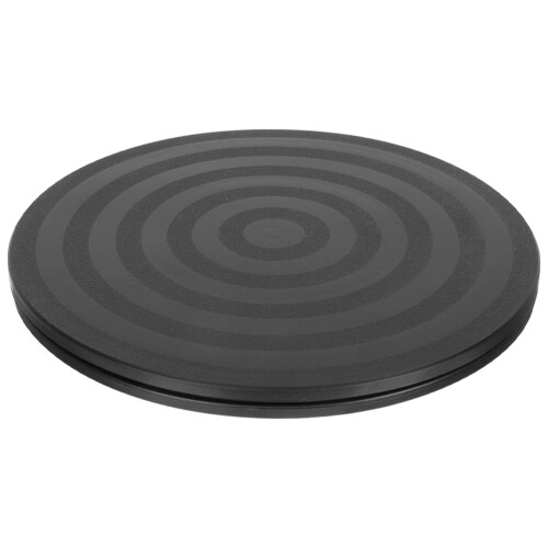 5Pièces Plateau Rotatif Noir En PP Pour Découpe Précise