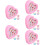 120Pièces Ajustables Pour Filles Multicolores Boîte Cadeau 10