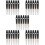 30Pièces Aluminium Fléchettes Robustes Pièces Remplacement 8