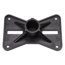 2Pièces Support Solide Noir Pour Haut-Parleur, Installation Simple