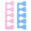 4Pièces Protections Orteils Mousse Rose Accessoires Pour Nail Art 1